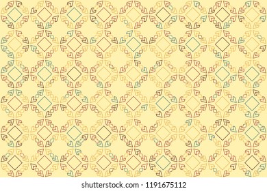 Beautiful geometric pattern design 