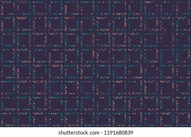 Beautiful geometric pattern design 