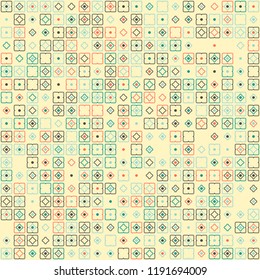 Beautiful geometric pattern design 