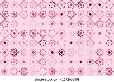 Beautiful geometric pattern design 