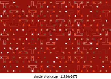 Beautiful geometric pattern design 