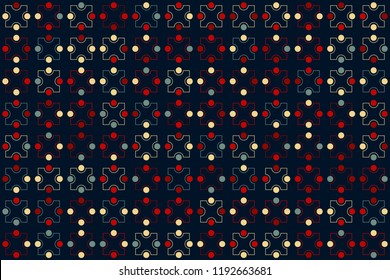 Beautiful geometric pattern design 