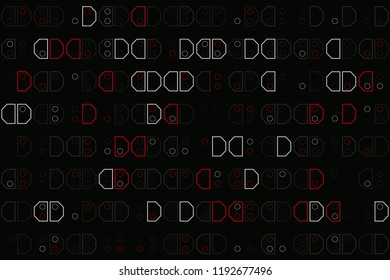 Beautiful geometric pattern design 