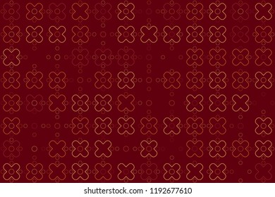 Beautiful geometric pattern design 