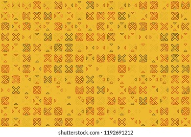 Beautiful geometric pattern design 