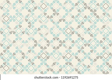 Beautiful geometric pattern design 