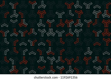 Beautiful geometric pattern design 
