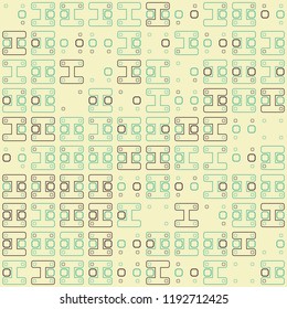 Beautiful geometric pattern design 