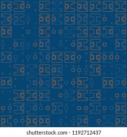 Beautiful geometric pattern design 