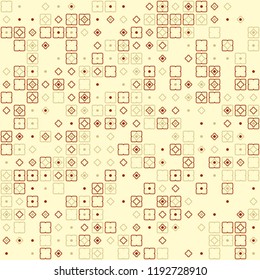 Beautiful geometric pattern design 