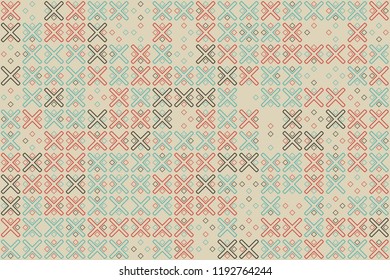 Beautiful geometric pattern design 
