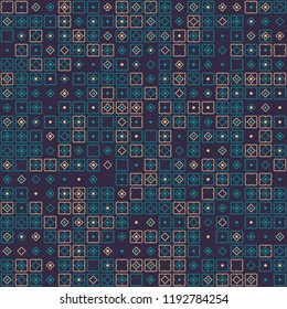 Beautiful geometric pattern design 