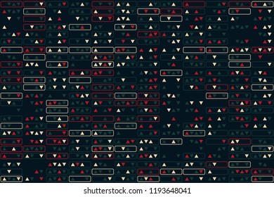 Beautiful geometric pattern design 