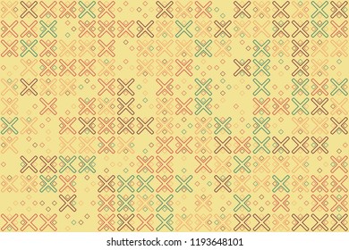 Beautiful geometric pattern design 