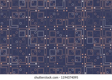 Beautiful geometric pattern design 