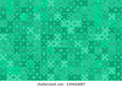 Beautiful geometric pattern design 
