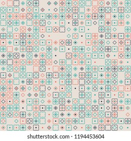 Beautiful geometric pattern design 