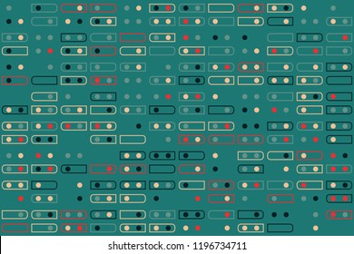 Beautiful geometric pattern design 