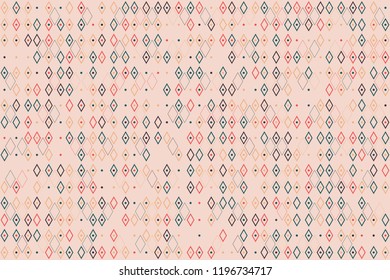 Beautiful geometric pattern design 