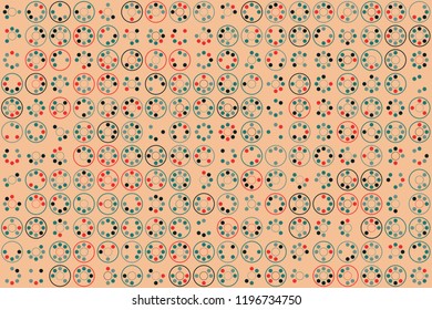 Beautiful geometric pattern design 