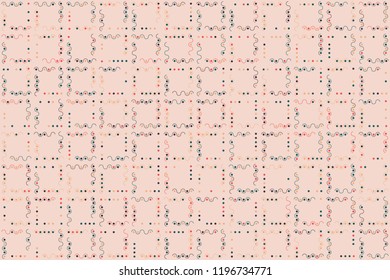 Beautiful geometric pattern design 