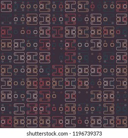 Beautiful geometric pattern design 