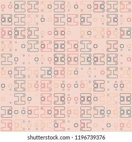 Beautiful geometric pattern design 