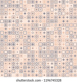 Beautiful geometric pattern design 