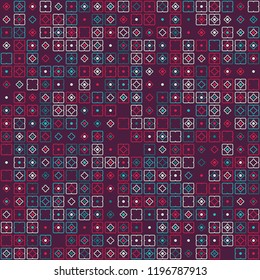 Beautiful geometric pattern design 