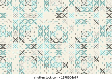 Beautiful geometric pattern design 