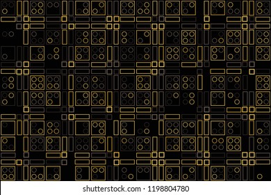 Beautiful geometric pattern design 