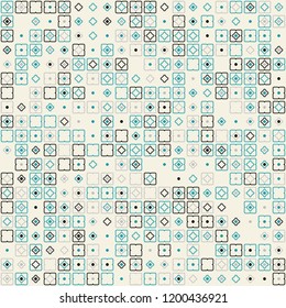 Beautiful geometric pattern design 