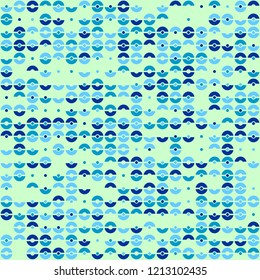 Beautiful geometric pattern design 