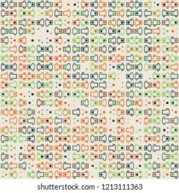 Beautiful geometric pattern design 