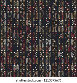 Beautiful geometric pattern design 