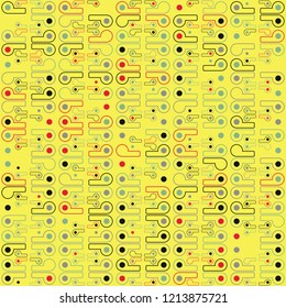 Beautiful geometric pattern design 