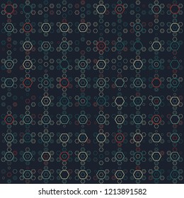 Beautiful geometric pattern design 