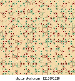 Beautiful geometric pattern design 