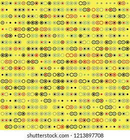 Beautiful geometric pattern design 