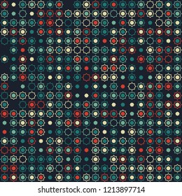 Beautiful geometric pattern design 