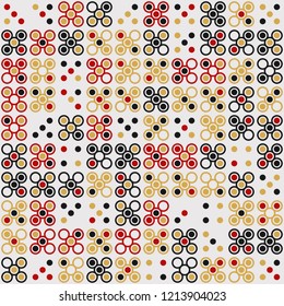 Beautiful geometric pattern design 