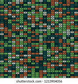 Beautiful geometric pattern design 