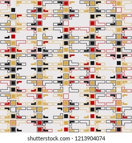 Beautiful geometric pattern design 