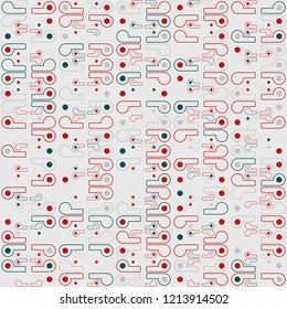 Beautiful geometric pattern design 