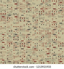 Beautiful geometric pattern design 