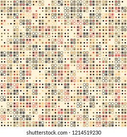 Beautiful geometric pattern design 