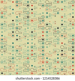 Beautiful geometric pattern design 