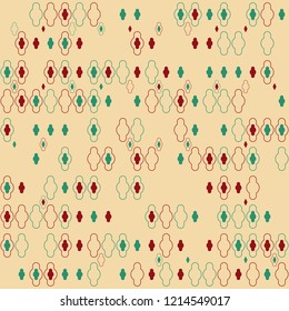Beautiful geometric pattern design 