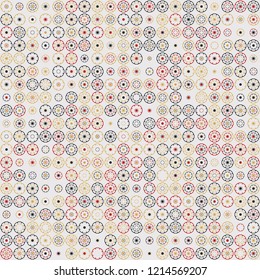 Beautiful geometric pattern design 
