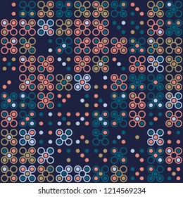 Beautiful geometric pattern design 